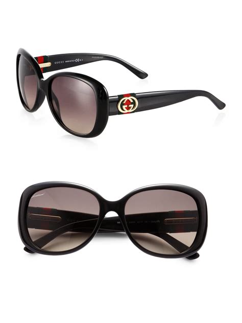 gucci rimless sunglasses logo|gucci 50mm round sunglasses.